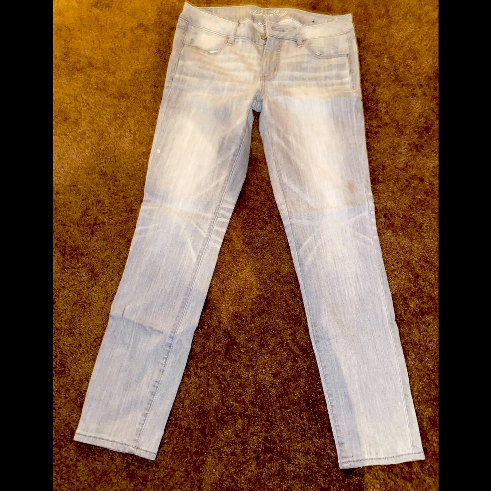 Grey Size 12 regular jegging American Eagle jean
